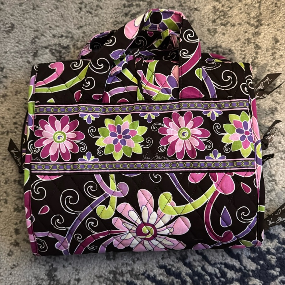 Vera Bradley hanging travel organizer